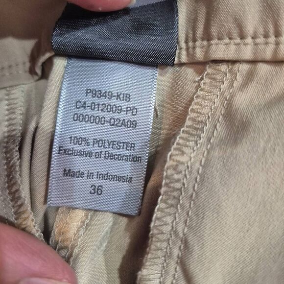 Champion Men's Tan Polyester Chino Pants - Picture 13 of 13